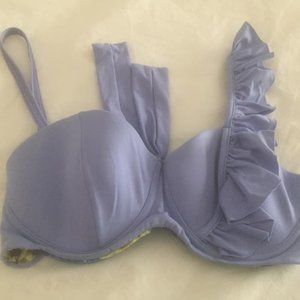 Super Cute Maaji Bathing Suit Top M Periwinkle